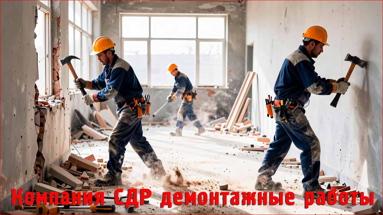 СДР &mdash; строительно-демонтажные работы в Москве и МО.